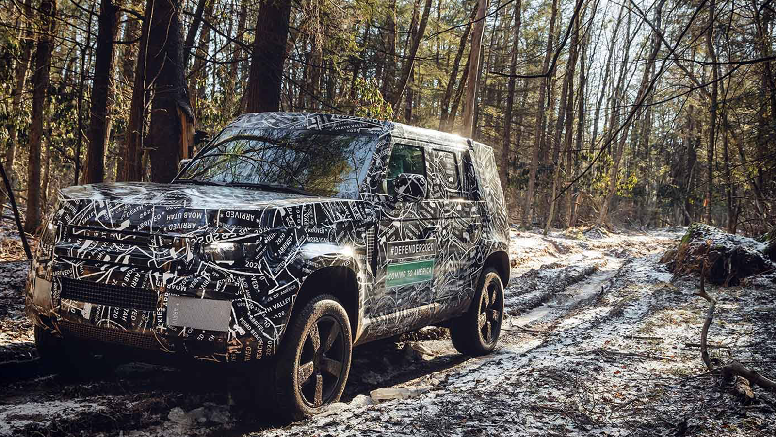 全新Land Rover Defender目前已進入測試階段，並將於2020年登場